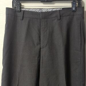 Banana Republic Charcoal Flat Front Pants